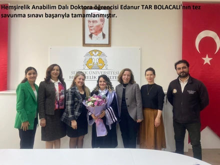 Hemşirelik Anabilim Dalı Tez Savunma Sınavı Hk.